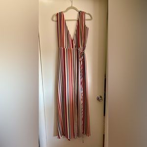 Beautiful Multicolor Wrap Dress